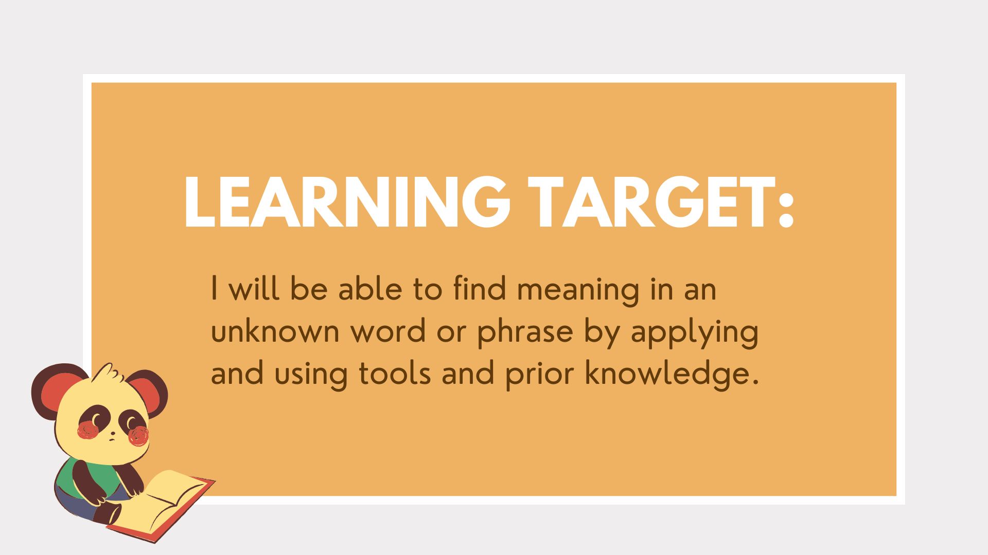 Guess the Correct Meaning of Unfamiliar Words